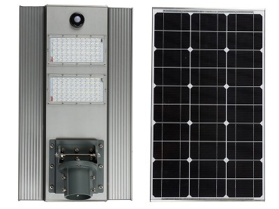 一体化太阳能路灯可调角度感应遥控式路灯头户外防水150W太阳能灯图4