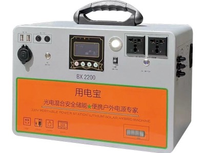 ups不间断电源 太阳能便携式备用户外电源户外野营专用电源2200WH图3