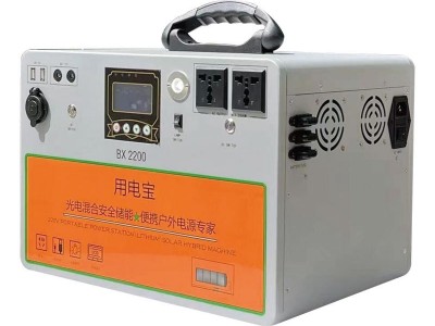 ups不间断电源 太阳能便携式备用户外电源户外野营专用电源2200WH图2