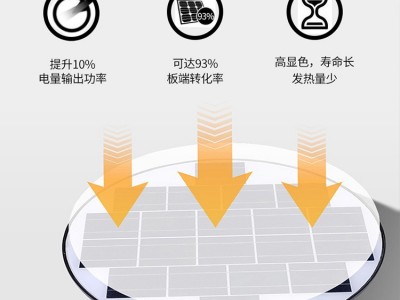 跨境新款一体太阳能庭院灯 感应UFO小区公园户外景观道路照明路灯图4