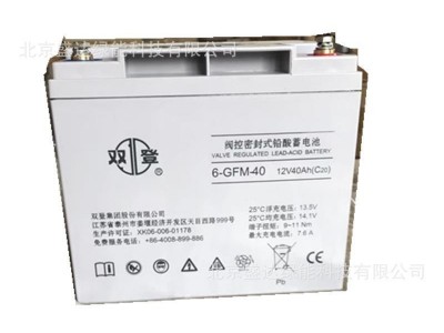 12V38AH铅酸免维护基站医疗通信/UPS/直流屏6-GFM-38双登蓄电池图3