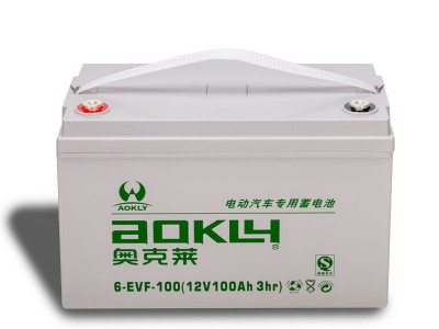 电动汽车蓄电池6-EVF-100B 12V100AH观光车巡逻车高尔夫球车电池图4