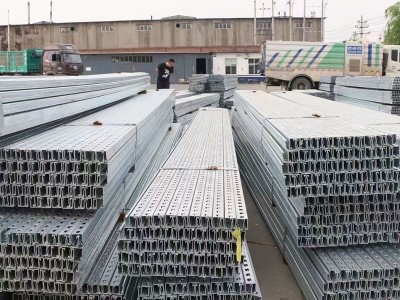 镀锌C型钢光伏支架 抗震c型槽钢冷弯冲压 41*41钢结构用c型钢图4