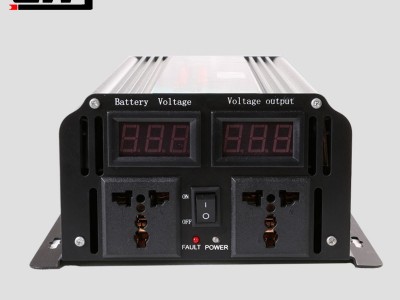 家用车载大功率逆变器 太阳能逆变器12v24v转220v 1500w纯正弦波图3