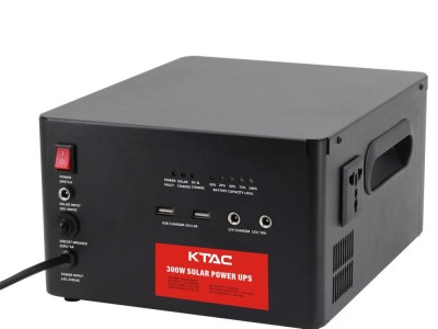 新款220V户外太阳能储能电源300W 大功率便携式不间断UPS应急电源图4