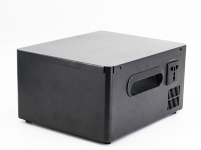 新款220V户外太阳能储能电源300W 大功率便携式不间断UPS应急电源图2