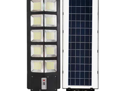 led太阳能家用庭院路灯新农村户外防水一体人体感应照明跨境专供图5