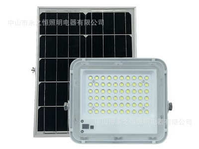 野营LED太阳能投光灯 工地家用便捷式LED泛光灯户外庭院 厂家直供图4
