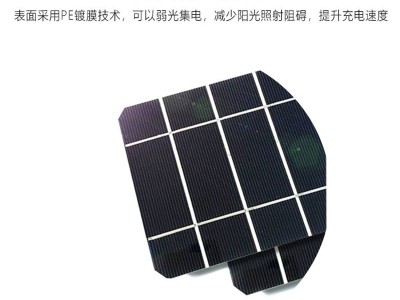 厂家直供半柔性太阳能板单晶100w 定制车载供电 房车 露营 房车图3