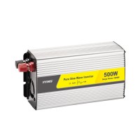 纯正弦波逆变器12V/24V转220V/110V 500W离网inverter 跨境爆款