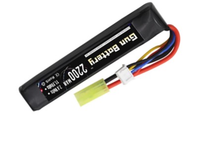 3S水弹枪电池11.1V 2200mAh 40c Mini Airsoft BB气枪电 动玩具枪R图4
