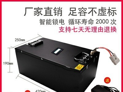 工厂批发48V10A 60V12A 70V20A90V100A电动车房车轮船锂电池图4