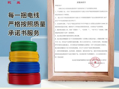 彩兰电线电缆 WDZ-BYJ低烟无卤铜芯电线1.5-10平方 电缆线批发图4