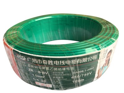 家用多芯软铜线 家装工程单股阻燃硬线 BV单股阻燃电缆线批发图5