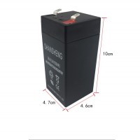 4V4A4V4.5安电子称蓄电池 电子台秤电瓶 厂家直销 欢迎批发采购
