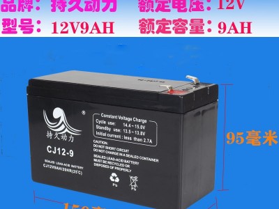 12V9AH蓄电池喷雾器电瓶ups摆地摊12v9a电瓶音响代8ah7ah图2