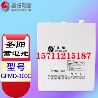 圣阳2V铅酸免维护蓄电池GFMD-100 200 300 400 500C AH直 流屏电力