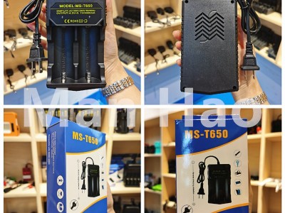 32650锂电池双槽充电器18650充电器26650双槽3.7v/4.2v智能快充图3