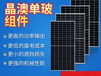 晶澳太阳能板单晶硅组件电池板电池片545W并网离网太阳能厂家质保图1