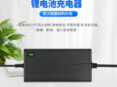 现货8.4V3A锂电池充电器2串18650锂电池组7.4V筋膜枪聚合物充电器图3