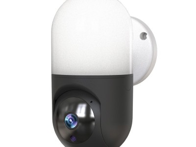 家用智能壁灯摄像头夜视高清无线WiFi手机远程夜视360°HD监控器图2