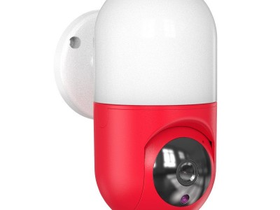 家用 智能壁灯摄像头夜视高清无线WiFi手机远程夜视360°HD监控器图1