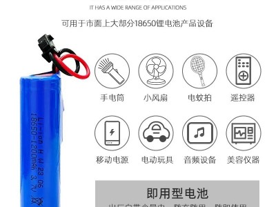 18650锂电池批发弘力充电电池电子产品用电池加保护3.7V 锂电池图4