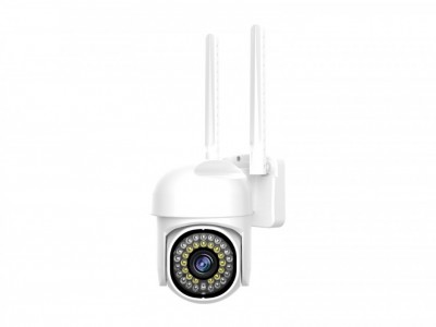 摄像头WiFi监控器360度家用手机远程户外高清夜视5G无线摄像机图3