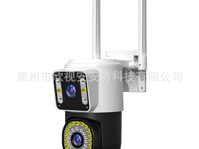 枪球双画面摄像头360度4g高清无线双镜头监控手机远程观看监控器图4