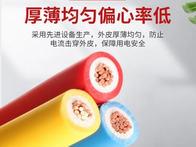 广东金联宇阻燃ZB-BVVR 1 1.5 2.5 4 6平方 双皮多股铜芯电 线家用图3