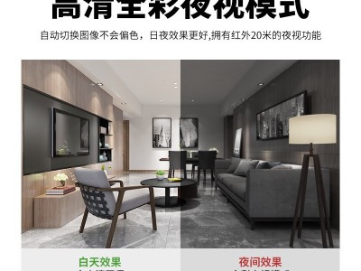 家用远程监控摄像头带云台智能高清无线WiFi网络夜视室外摄像头图2