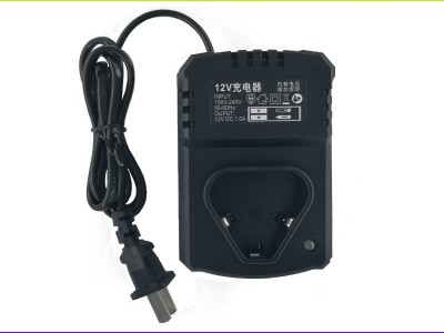 时利和充电器18650锂电池12v座充3串充电器锂电钻充电器12V小座充图1