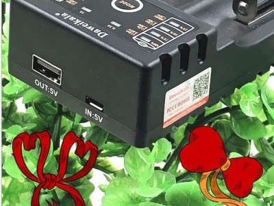 Daweikala18650锂电池26650智能USB双充充电器5V2A输入可以做中性图4