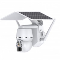 太阳能XH球机无线WIFI监控摄像机4G远程双光源全彩夜视高清摄像头