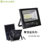 太阳能灯家用投光灯新款聚宝盆款庭院灯户外照明HOTLED太阳能路灯