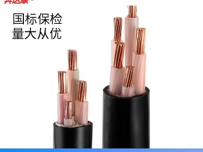 奔达康电缆WDZ-YJY3芯4芯5芯铜芯低烟无卤阻燃电缆厂家直供批发图1