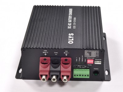DC-DC直流充电器 房车用12V/30A60A双电池带蓝牙显示器智能充电器图5