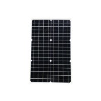 玻璃太阳能板 30W12V带稳压电路太阳能组件 太阳能电池充电板