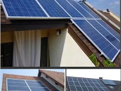 厂家直销批发单晶叠瓦太阳能光伏组件太阳能电池板可充电发电图3