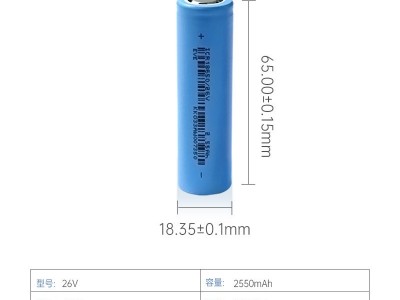 促销EVE亿纬锂能18650锂电池3.6V 2550mah 电动车 电动工具18650图2