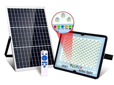 太阳能灯户外庭院灯大功率家用照明室内天黑自动亮新农村路 灯超亮图5