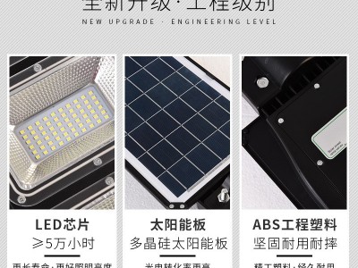 LED挑臂路灯全套户外防水led路灯头路灯头新农村吸墙电线杆抱箍灯图2