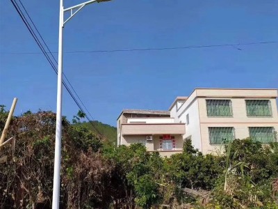 led太阳能路灯100W家用锂电池6米新农村户外庭院道路灯超亮电线杆图4