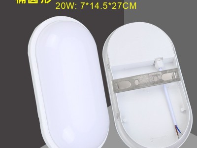 LED冷库防潮吸顶灯浴室卫生间防潮灯椭圆壁装防潮吸顶灯图3