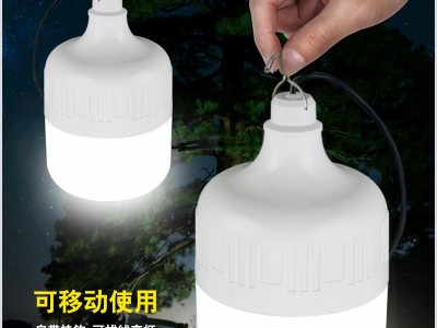 太阳能室内灯泡家用照明户外停电应急天黑自动亮遥控阳台卧室球泡图4