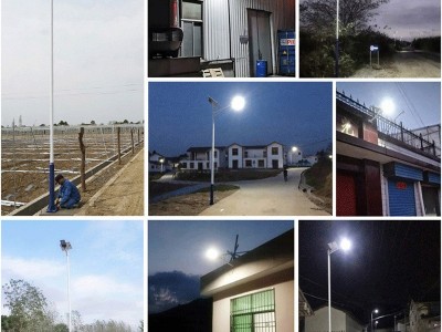 新农村家用太阳能路灯批发大功率户外庭院灯高亮分体街道灯厂家图5