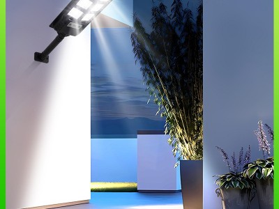 新款太阳能灯solar lamp人体感应灯亚马逊跨境电商庭院太阳能壁灯图4