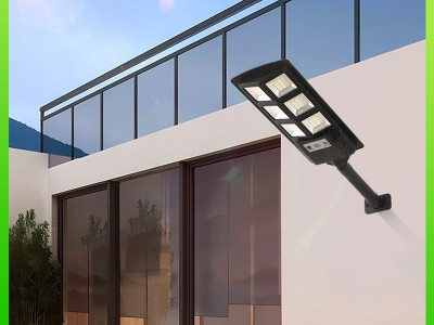 新款太阳能灯solar lamp人体感应灯亚马逊跨境电商庭院太阳能壁灯图2
