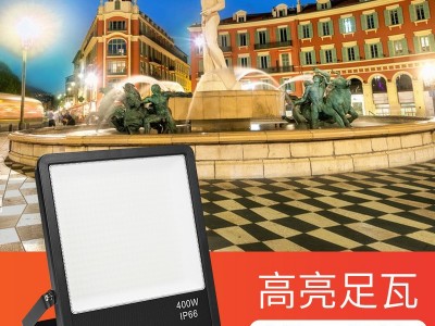 LED户外投光灯工程照明防水室内投光灯射灯广告探照泛光灯批发图1