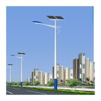 工厂批发100W单晶太阳能电池板组件 LED热镀锌喷塑太阳能路灯灯杆